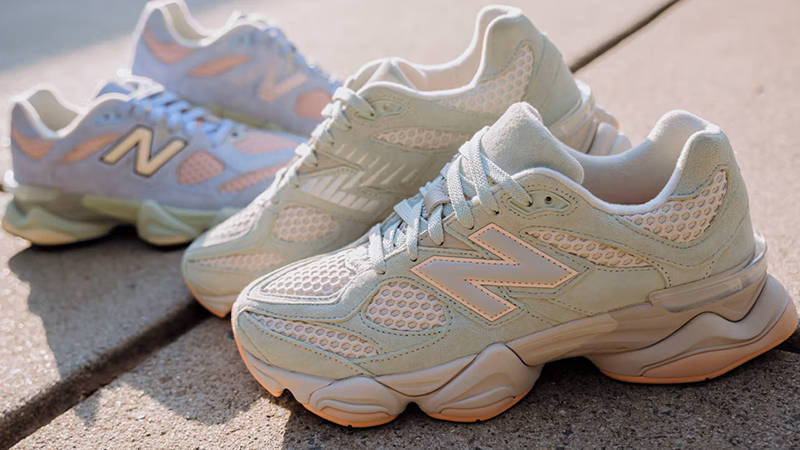 The Whitaker Group x New Balance 9060 Missing Pieces Silver Moss Green U9060WA1 Side 2