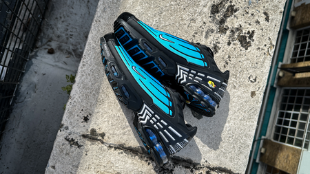 The Nike TN Air Max Plus 3 Touches Down in "Black/Aqua" The Nike TN Air Max Plus 3 Touches Down in "Black/Aqua"