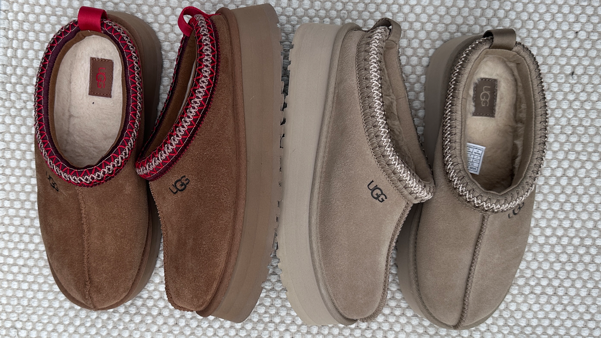 Uggs vs  slippers