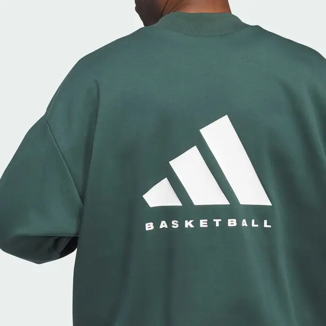 adidas Basketball Crew Sweatshirt | Where To Buy | IM8421 | The Sole ...