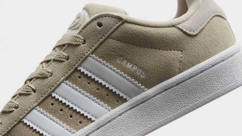 Beige on sale adidas campus