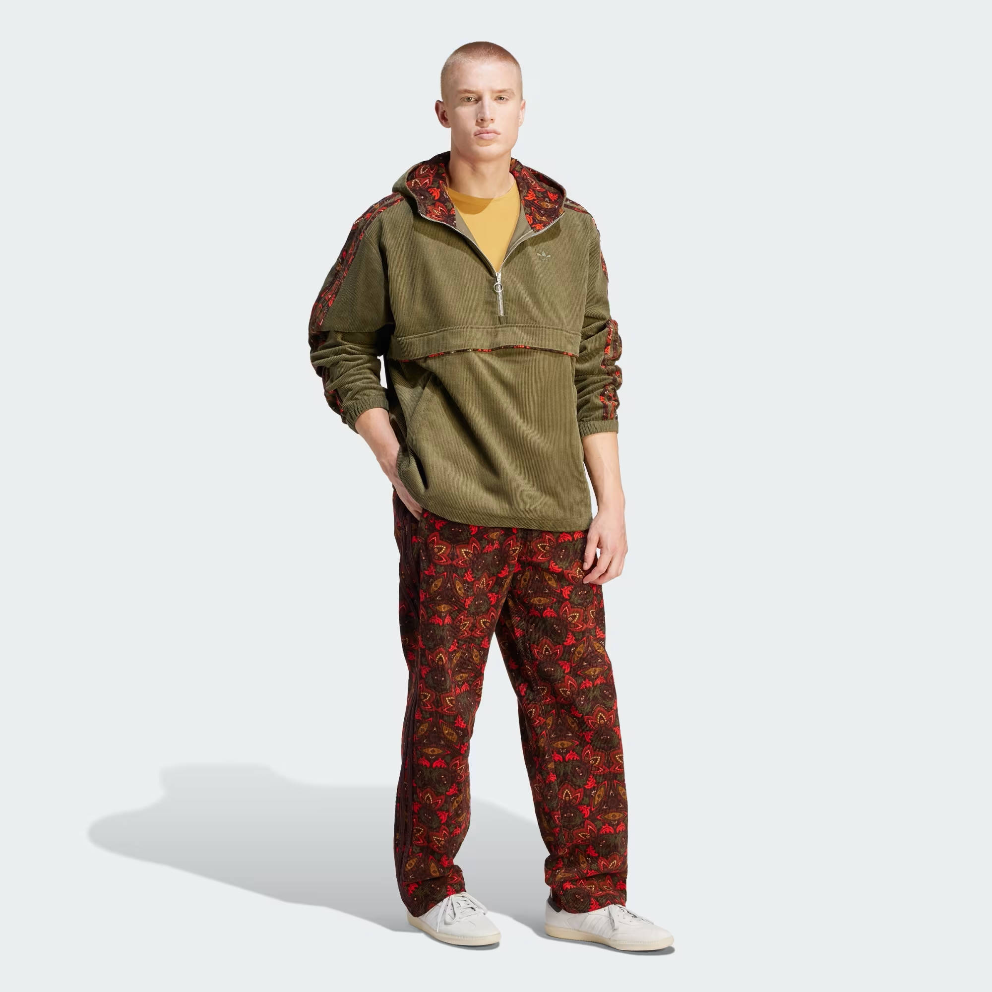 Adidas best sale corduroy tracksuit