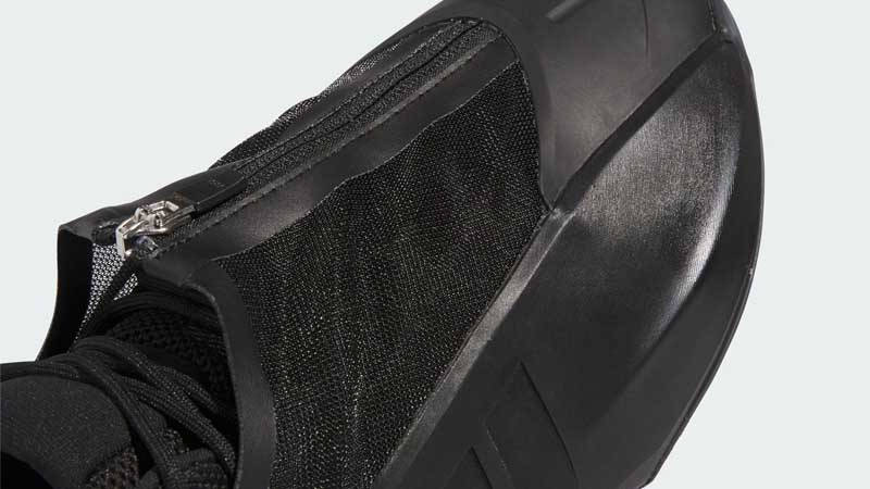 adidas Crazy IIInfinity Triple Black Closeup
