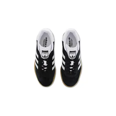 adidas Gazelle Bold Black White Gum Top