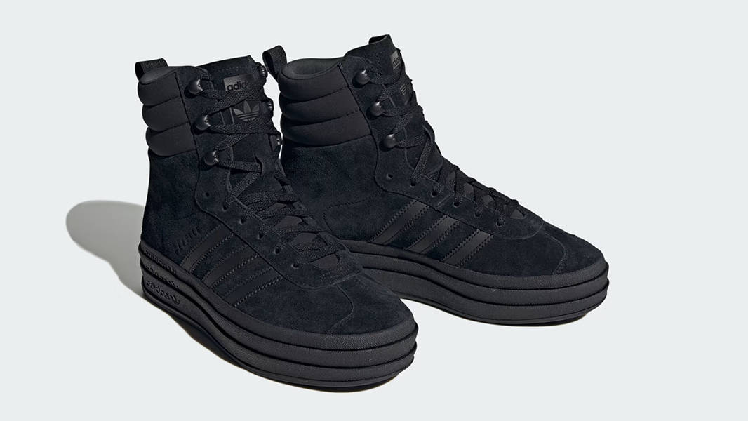 adidas Gazelle Bold Boot Core Black ID6983 Front