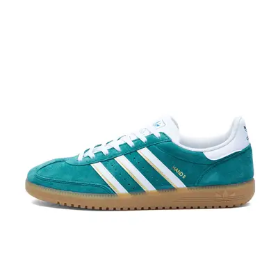 The adidas Handball Spezial Trainer Gets The Collegiate Green