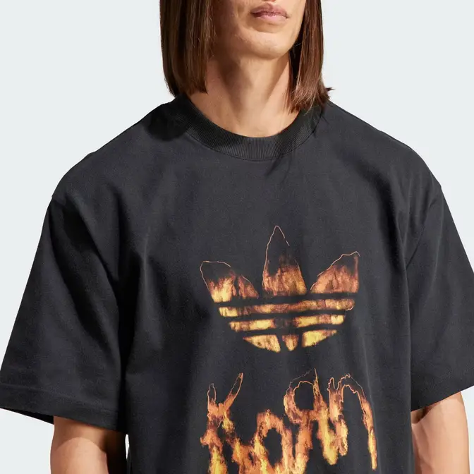 adidas Originals Korn T-shirt Black Front