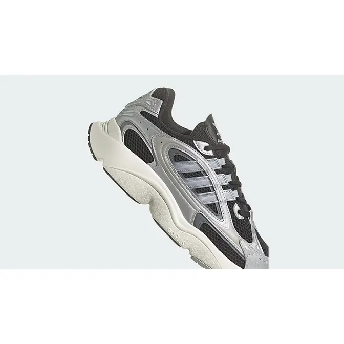 adidas Ozmillen Black Grey heel
