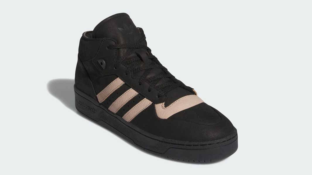 adidas Rivalry Mid 001 Core Black Front
