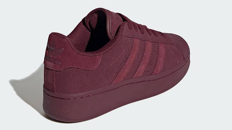 adidas Superstar XLG Maroon IE7377 Back