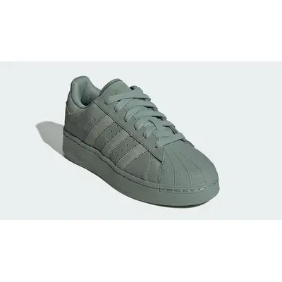 adidas Superstar XLG Silver Green IG2972 Side