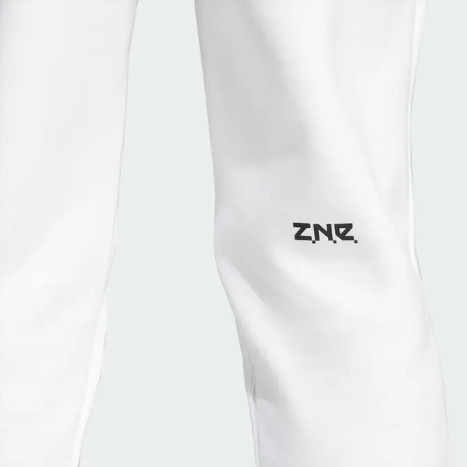 adidas Z.N.E. Premium Tracksuit Bottoms White Closeup