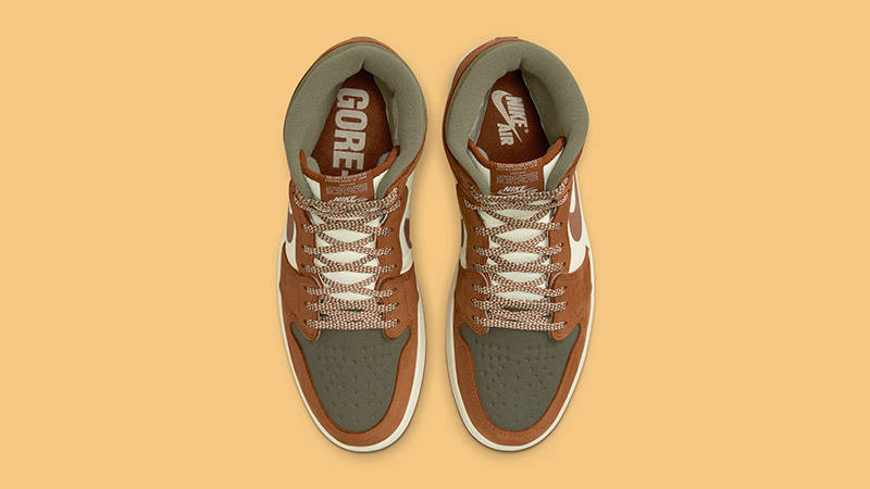 Air Jordan 1 Element Gore-Tex Brown Olive middle