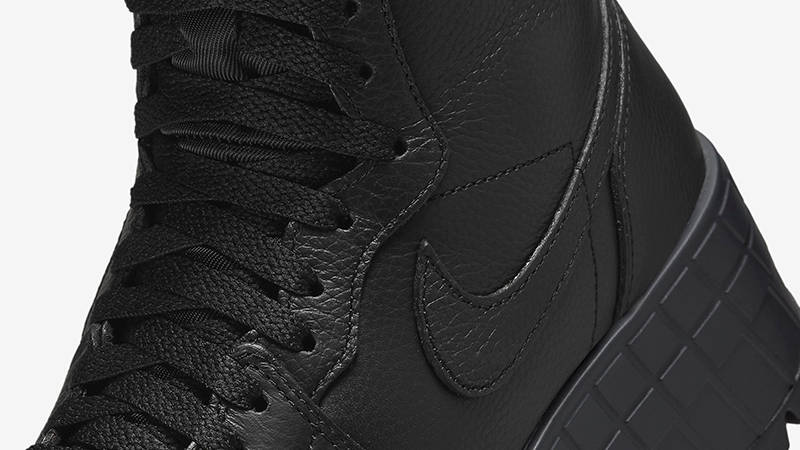 Air Jordan 1 High Platform Boots Black FJ5737-001 Detail