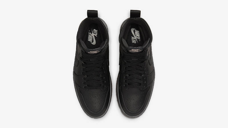 Air Jordan 1 High Platform Boots Black FJ5737-001 Top