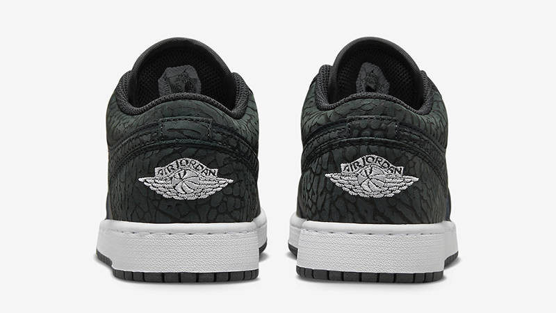 Air Jordan 1 Low GS Black Elephant FB9908-001 Back