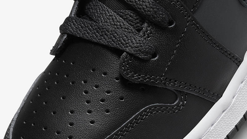 Air Jordan 1 Low GS Black Elephant FB9908-001 Detail