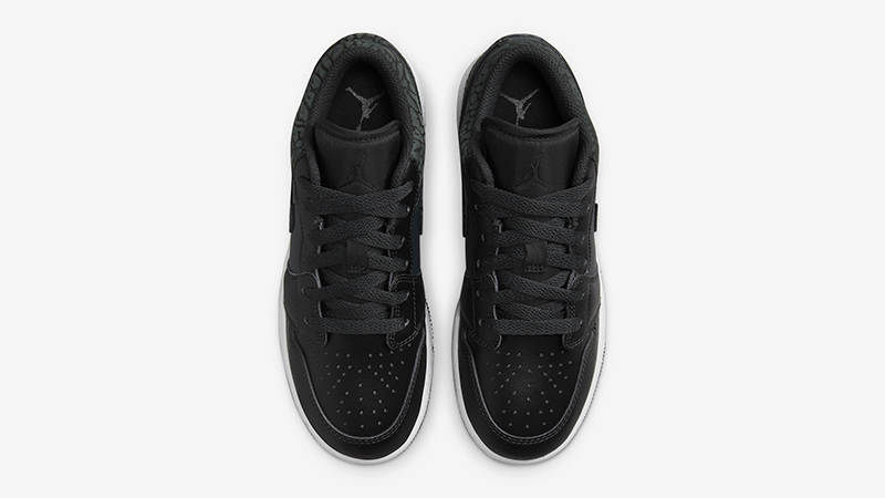 Air Jordan 1 Low GS Black Elephant FB9908-001 Top