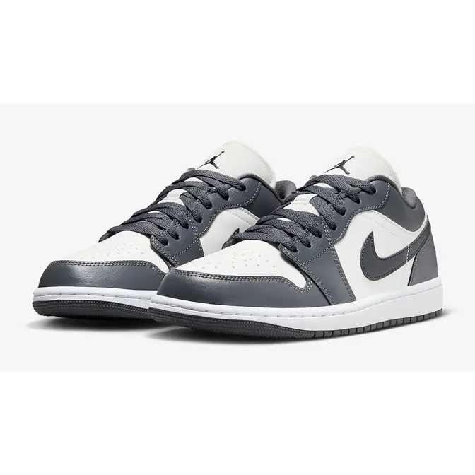 Air Jordan 1 Low Sail Off Noir Where To Buy DC0774 102 The