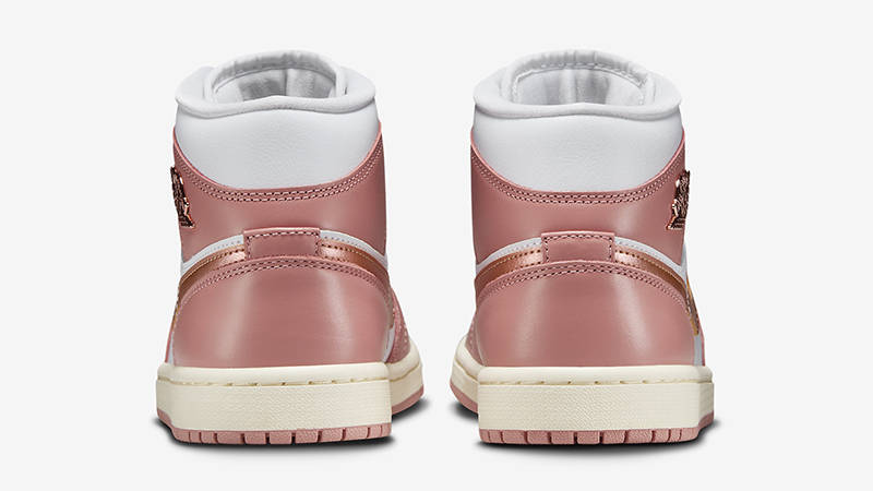 Air Jordan 1 Mid SE Red Stardust FB9892-670 Back