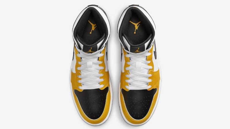 Air Jordan 1 Mid Yellow Ochre Middle