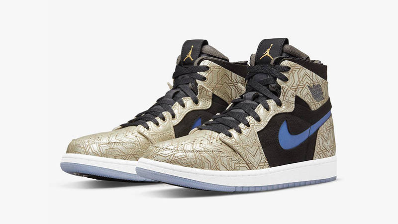 Air Jordan 1 Zoom CMFT Gold Laser front