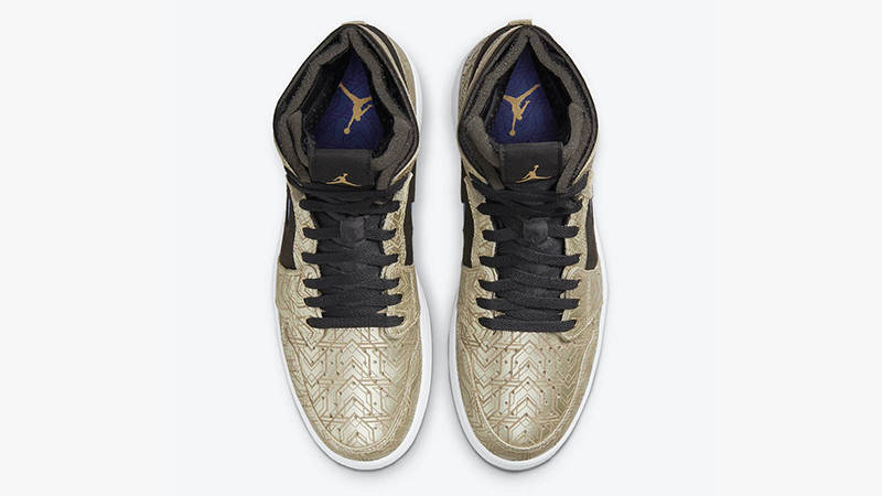 Air Jordan 1 Zoom CMFT Gold Laser middle