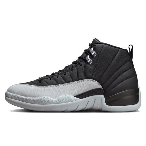 Pink and black jordan retro 12 on sale