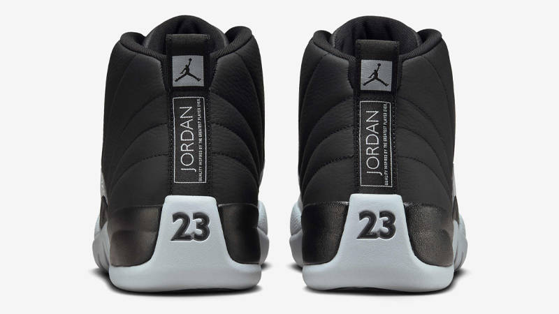 jordan 12 black grey