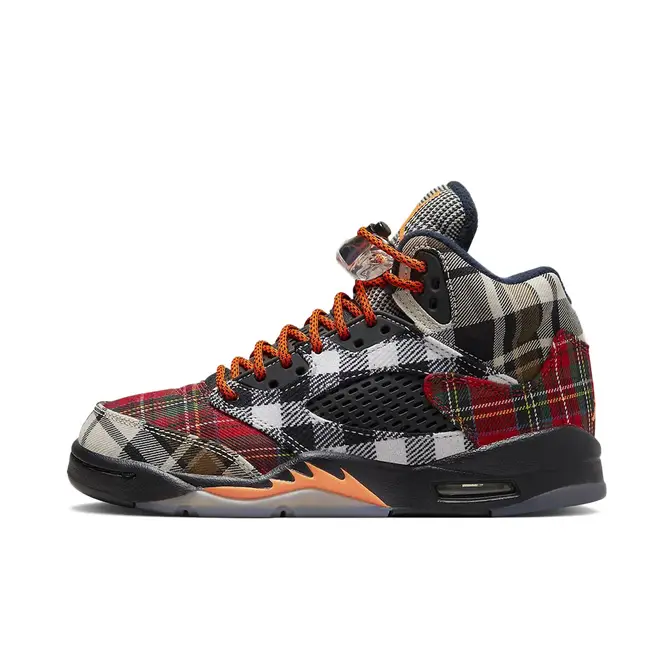 plaid jordan shoes