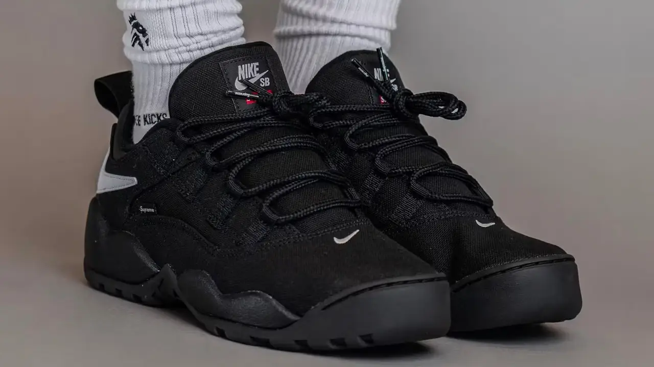 Nike air darwin black and white sale