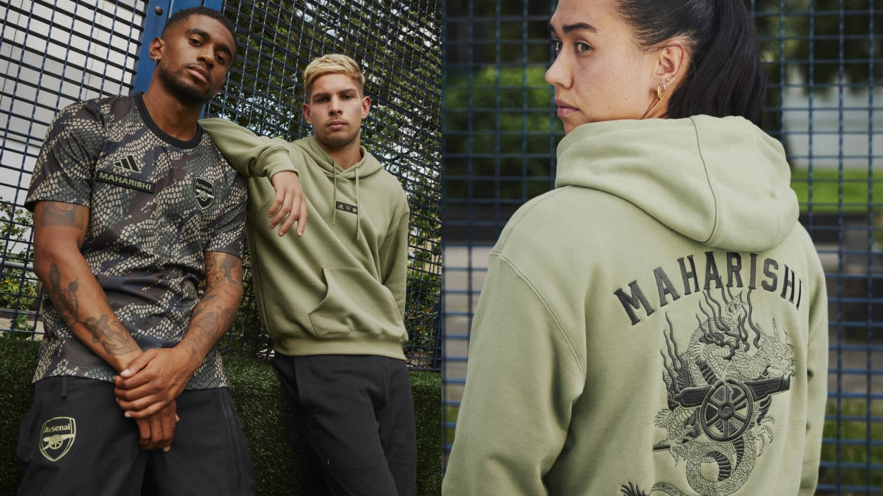 adidas x Maharishi x Arsenal Nail Pre-Game Style