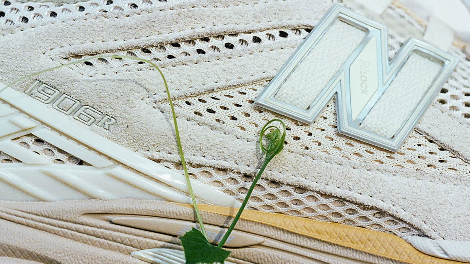 AURALEE x New Balance 1906R Bone White Desert