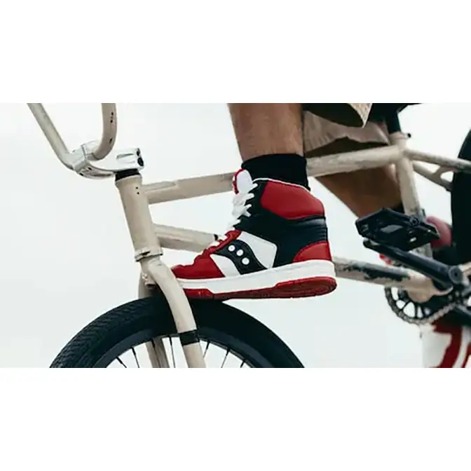 BEAMS x Saucony Spot-Bilt Sonic High Red | Where To Buy | The Sole 