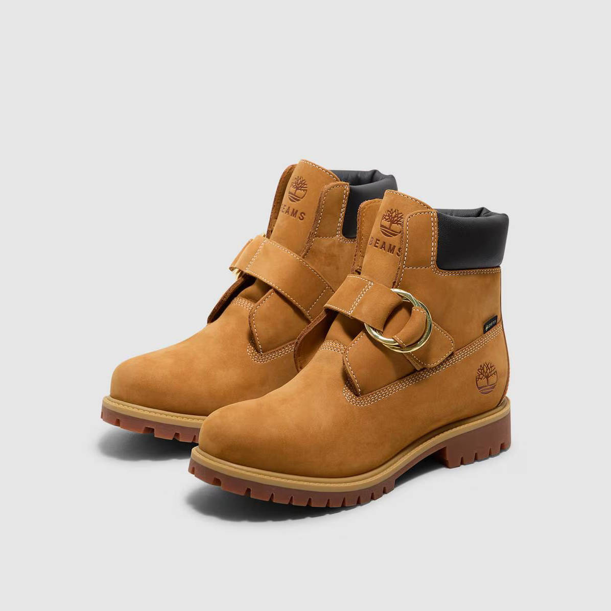 Beams x Timberland 6 Inch Mid Buckle GTX Boot Brown TB0A5NGSEYJ1 front