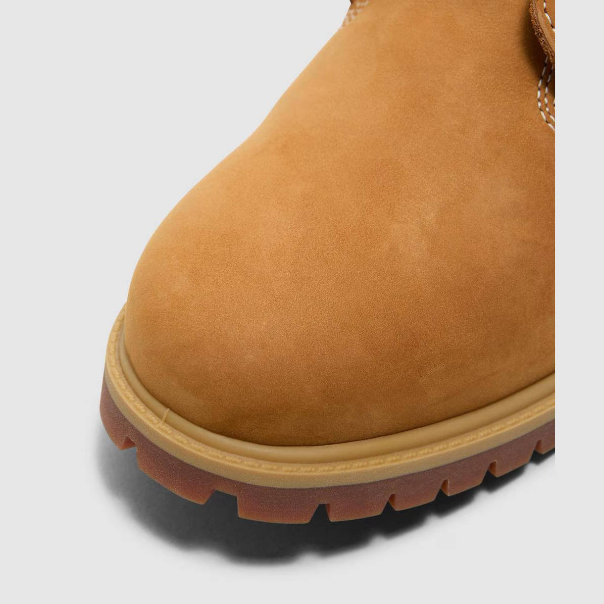 Beams x Timberland 6 Inch Mid Buckle GTX Boot Brown TB0A5NGSEYJ1 toe