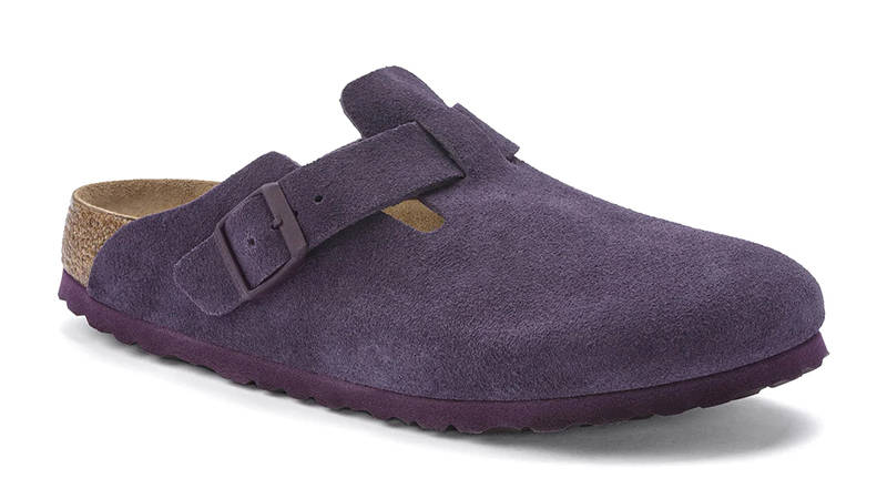 Birkenstock Boston Suede Wine 1023524 Side