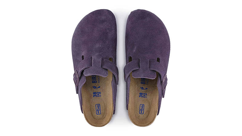 Birkenstock Boston Suede Wine 1023524 Top