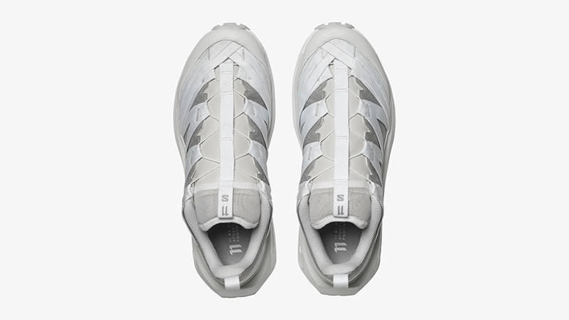 Boris Bidjan Saberi x Salomon 11s White Lunar Rock L47392500 Top