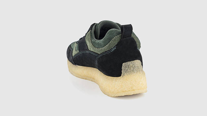 Clarks Lockhill Dark Green Combi back