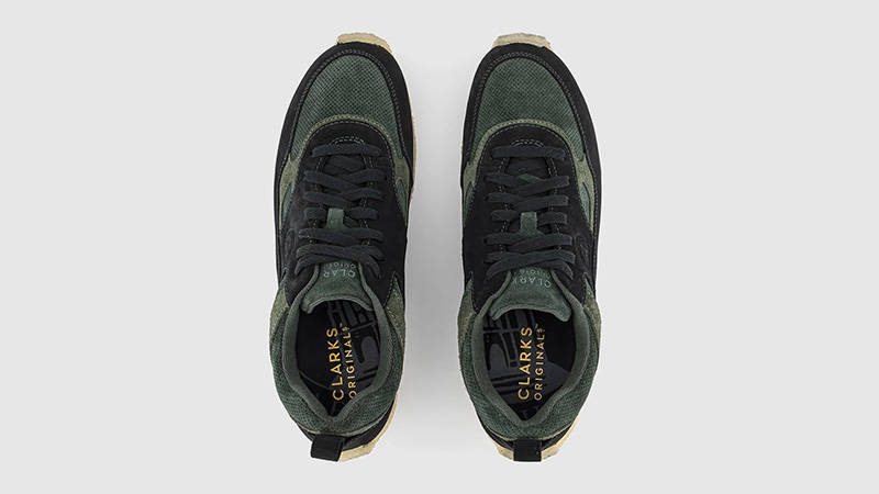 Clarks Lockhill Dark Green Combi middle