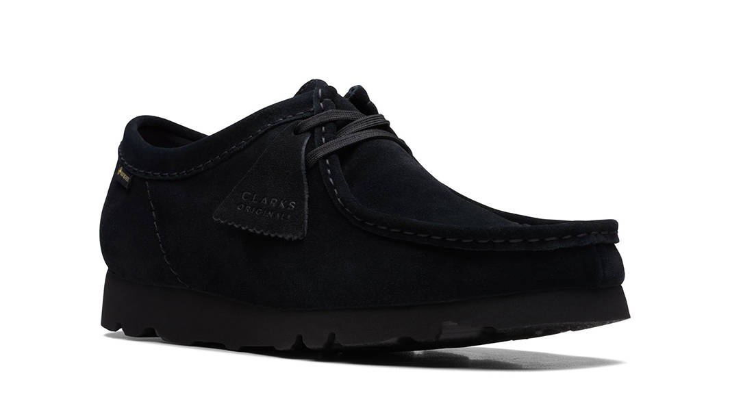 Clarks Originals Wallabee Gore-Tex Suede Black