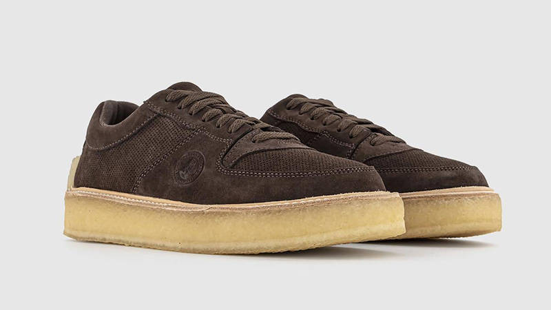 Clarks Sandford Dark Brown front