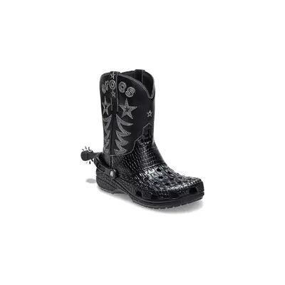 Crocs Classic Cowboy Boot Black | Where To Buy | 208695-001 | The Sole ...