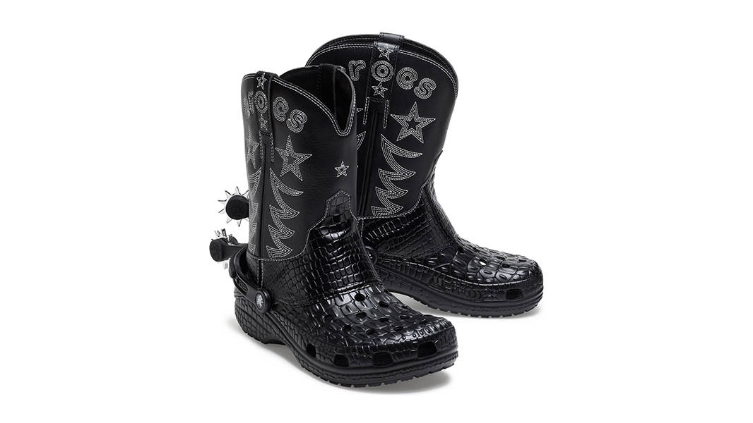 Crocs Classic Cowboy Boot 208695-001 Side