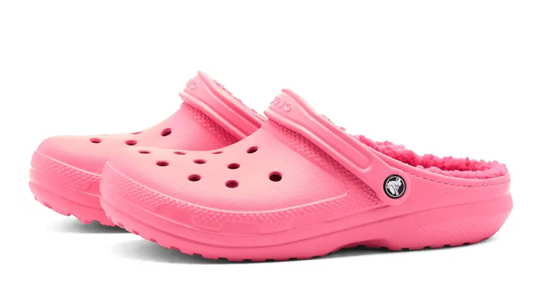 Crocs Classic Lined Clog Hyper Pink 203591-6VZ SIde