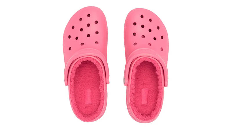 Crocs Classic Lined Clog Hyper Pink 203591-6VZ Top
