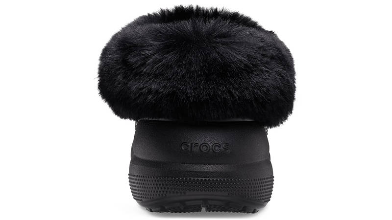 Crocs Furever Crush Black back
