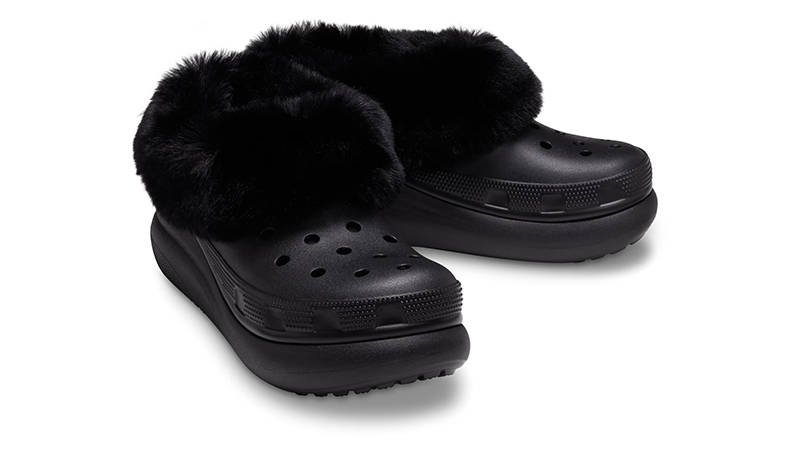Crocs Furever Crush Black feature