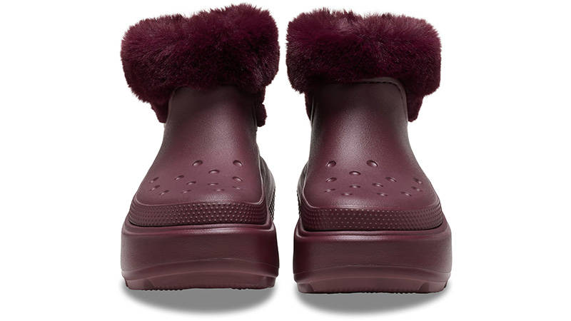 Crocs Stomp Lined Boot Dark Cherry middle